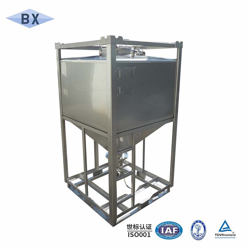 Tank tal-ħażna tal-istainless steel