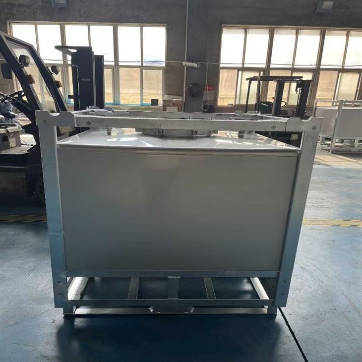 350 gallun istainless steel tote tank
