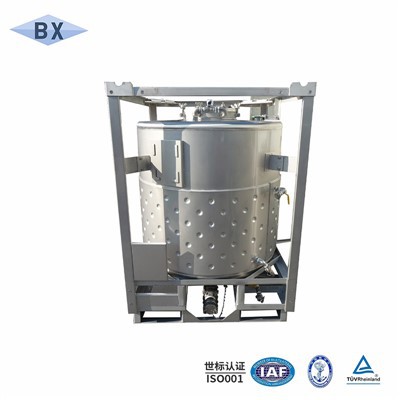 Kontenitur tal-ħażna kimika tal-istainless steel