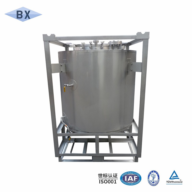 Tank tal-Ħżin iżolat Stainless Steel